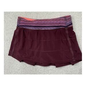 Lululemon Purple Athletic Skort Size S #60125